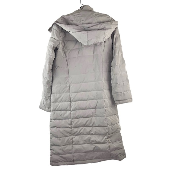 Garnet Hill Down Puffer Jacket in Grey - Picture 7 of 7